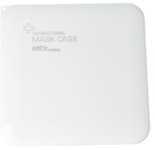 [45300096] PORTA MASCARILLA 13x13 BLANCA