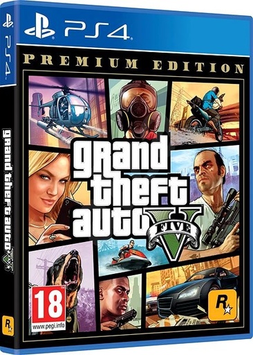 [45642429] GTA V PREMIUM ED. PS4