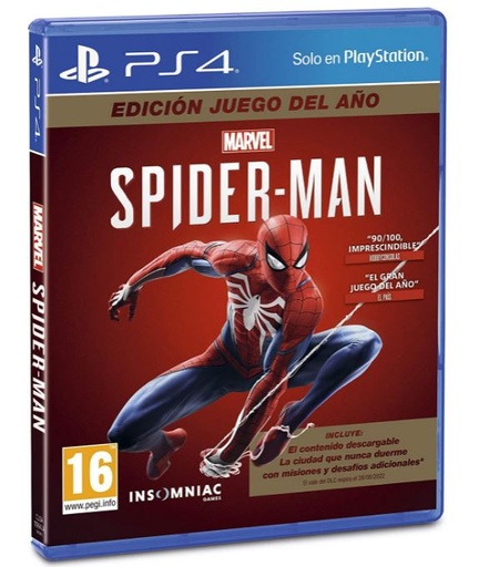 [45695960] MARVEL SPIDERMAN ED.G.O.Y.PS4