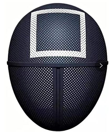 [48300322] MASCARA JUEGO CALAMAR CUADR.