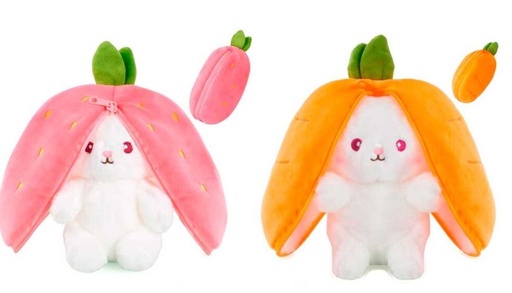 [48360383] PELUCHE CONEJO 30 CM. 2 SURT.
