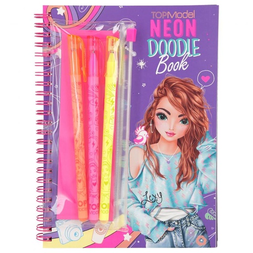 [50211932] CUADERNO DOODLE NEON+BOLIS TOP MODEL