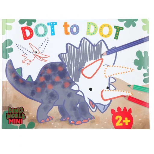 [50212010] LIBRO COLOREAR PUNTO A PUNTO DINO WORLD