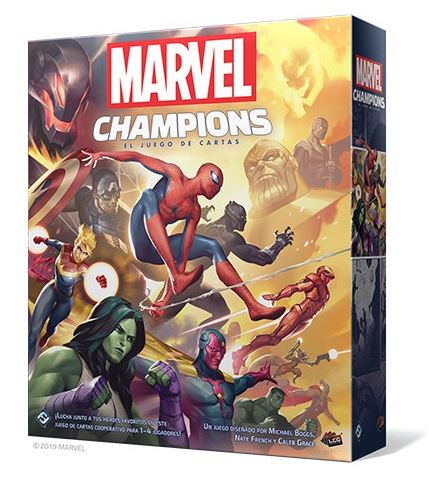 [50362837] MARVEL CHAMPIONS:JUEGO CARTAS