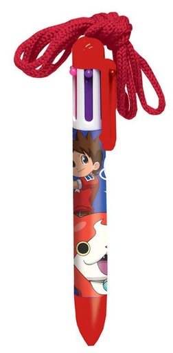 [50905158] BOLIGRAFO YOKAI WATCH 6 COL.