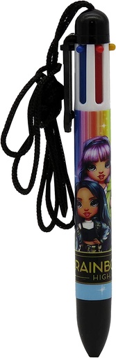 [50909518] BOLIGRAFO RAINBOW HIGH 6 COL.