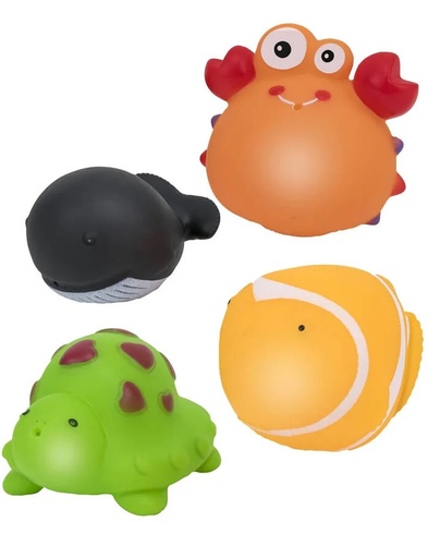 [52805562] ANIMALES MARINOS VINILO 4 P.