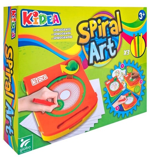 [52840906] SPIRAL ART PUZZLE C/PLANTILLAS