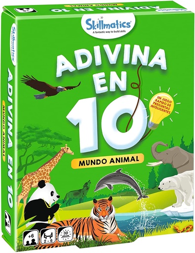 [53250163] ADIVINA EN 10´´.MUNDO ANIMAL