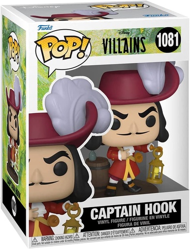 [54257348] VILLANOS DISNEY-POP CAPITAN HOOK
