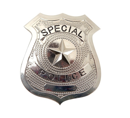 [55222518] PLACA POLICIA METAL