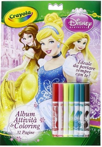 [55605807] LIBRO ACTIVIDADES PRINC.DISNEY