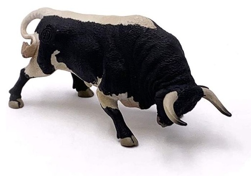 [56710109] TORO APAREJADO EMBISTIENDO