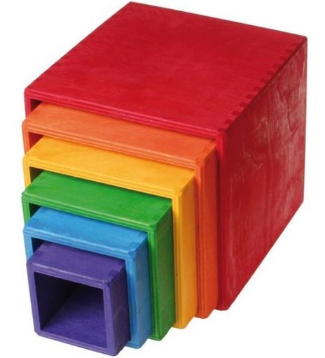 [56910370] CAJAS APLILABLES ARCOIRIS GDE.