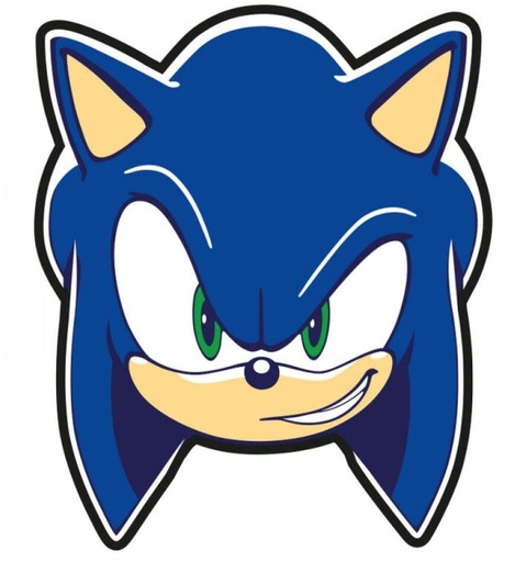 [58311198] COJIN SONIC 3D 35 CM.