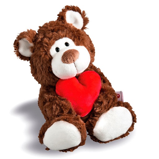 [58741280] OSITO MARRON CORAZON 30 CM.