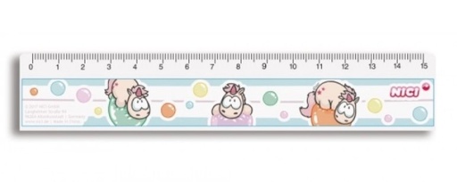 [58742108] REGLA THEODOR & FRIENDS 15 CM.
