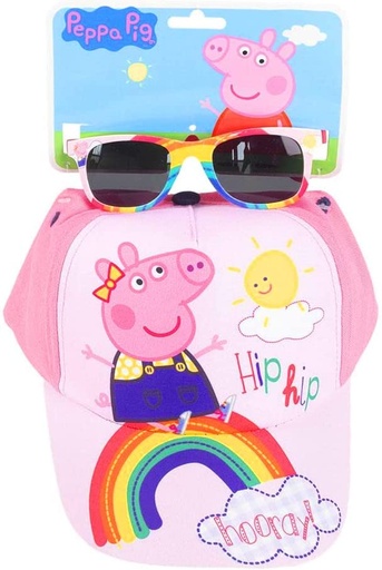 [61006929] GORRA+GAFAS SOL PEPPA PIG