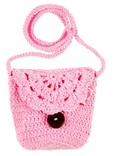 [61106208] BOLSO GANCHILLO ROSA CAROLE