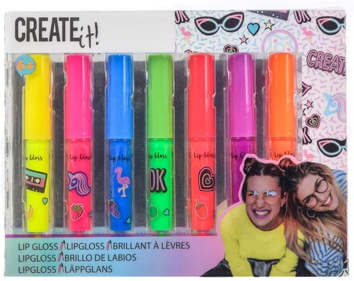 [61784166] CREATE IT GLOSS NEON 7 PZAS