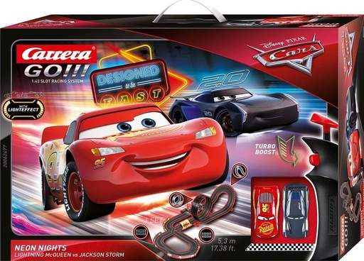 [62662477] CIRCUITO CARS NEON NIGHTS 5'3 M.
