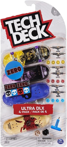 [62719209] TECH DECK PACK 4 SURT.