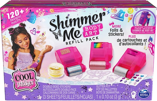 [62738651] SHIMMER ME BODY ART RECAMBIO