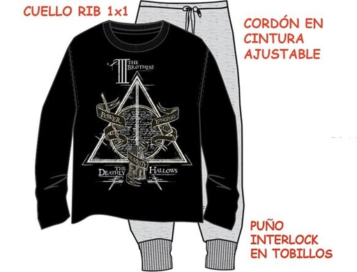 [64914881] PIJAMA HARRY POTTER D.H. T.S