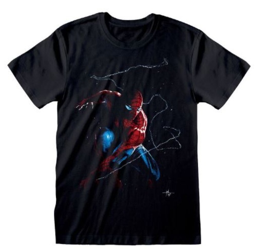 [64971213] CAMISETA SPIDERMAN NEGRA T.S
