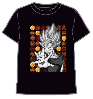 [64976519] CAMISETA GOKU MANO NEGRA T.S