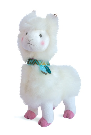 [65202798] PELUCHE LAMA BLANCA 30 CM.