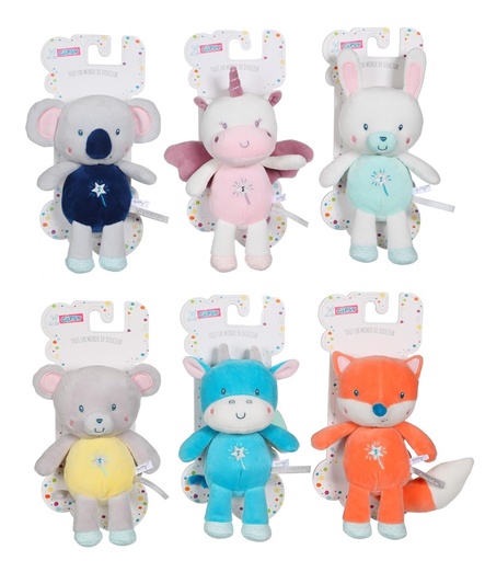 [66780302] PELUCHES MUSICALES 15 CM. SURT.