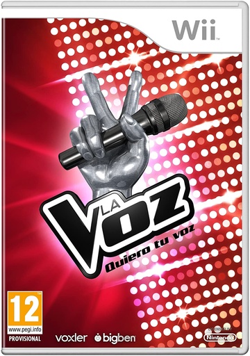 [67534876] LA VOZ:QUIERO TU VOZ Wii