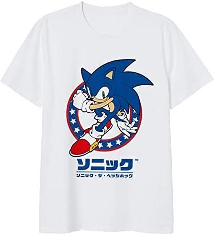 [67812960] CAMISETA SONIC BLANCA T. L