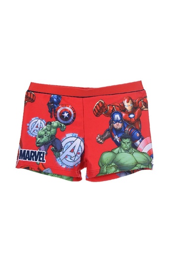 [67849532] BOXER BAÑO AVENGERS ROJO T.8