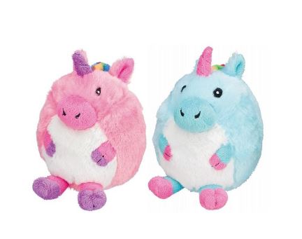 [69036039] UNICORNIO REDONDO PELUCHE 16CM