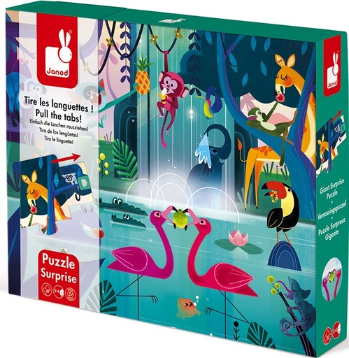[73532687] PUZZLE FIESTA EN LA SELVA