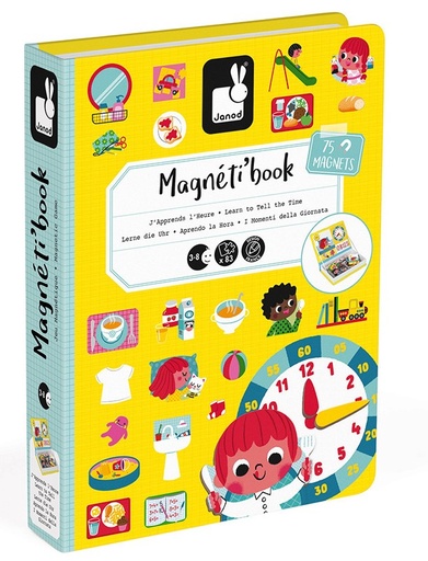 [73532724] MAGNETIBOOK APRENDO LA HORA