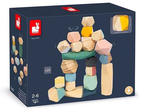 [73534401] PIEDRAS DE MADERA PARA APILAR