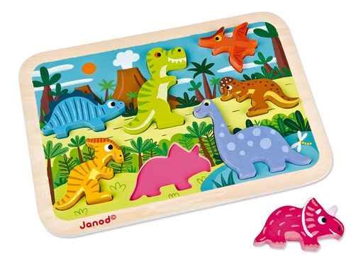 [73537054] PUZZLE DINOSAURIOS CHUNKY