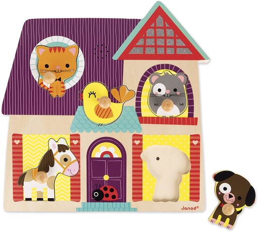 [73537078] PUZZLE MUSICAL AMIGOS ANIMALES