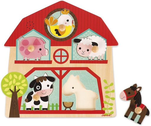 [73537079] PUZZLE MUSICAL AMIGOS GRANJA