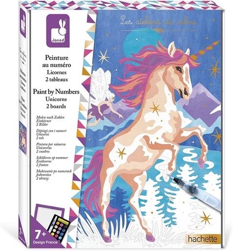 [73537985] PINTURA POR NUMEROS UNICORNIOS