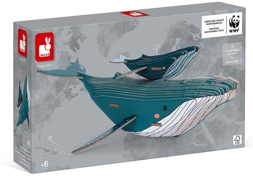 [73538616] PUZLE BALLENA 3D