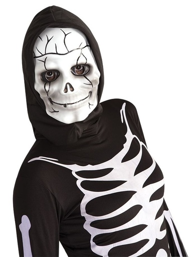 [78905090] MASCARA SKULL C/CAPUCHA