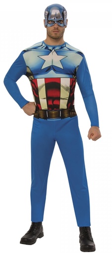 [78928589] DISFRAZ CAPITAN AMERICA AD.T.M