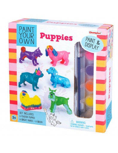 [86400741] PINTA TUS 6 FIGURAS PERROS