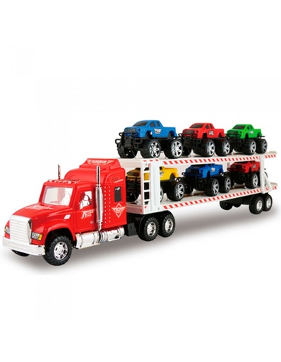 [87830489] CAMION TRANSPORTE C/6 VEHIC.