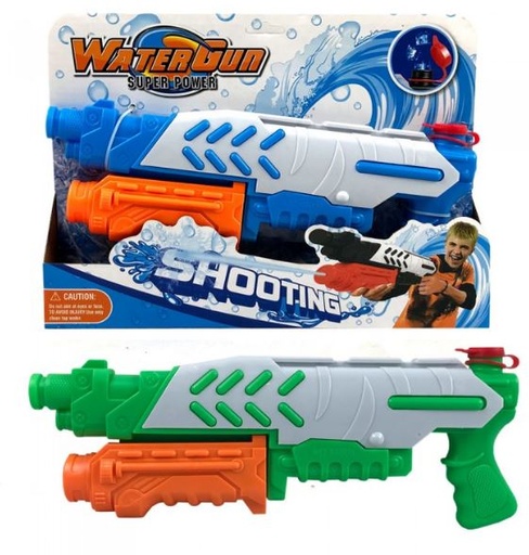 [87853799] PISTOLA AGUA 33'5 CM. 2 COL.