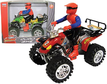 [89814899] QUAD C/MOTORISTA Y SNOWBOARD.